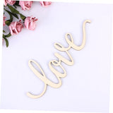 FUNOMOCYA Wood Sign Home Decor Hanging Love Wall Art Unfinished Love Words Sign Unfinished Love Sign Love Hanging Sign Signs Wood Sign Decor Love FUNOMOCYA