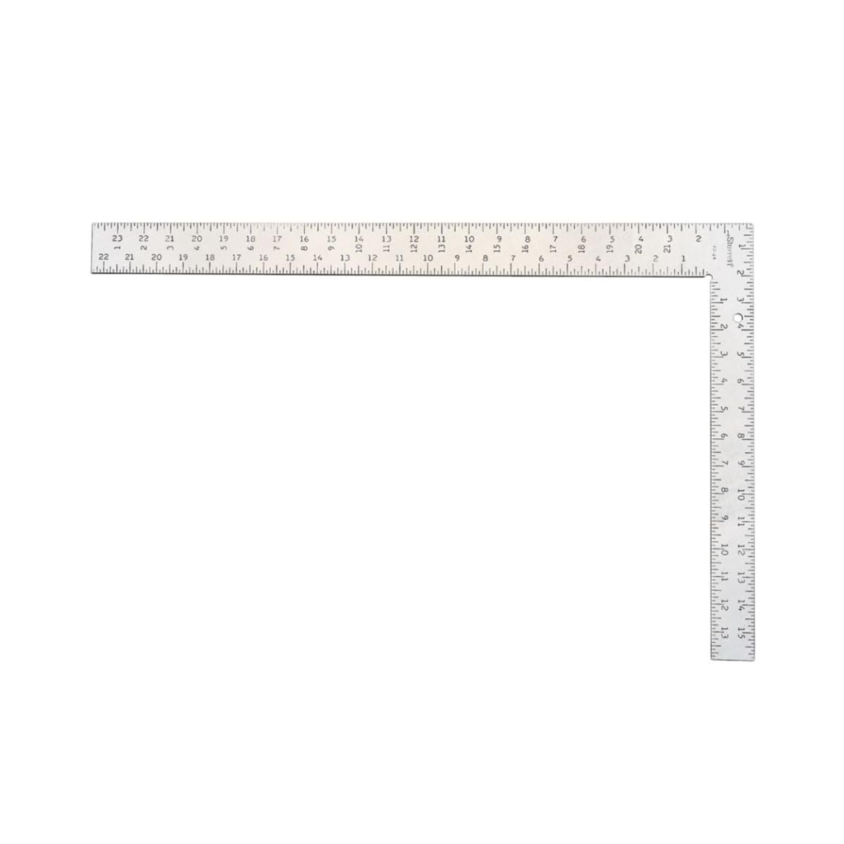 Starrett FS-24 Steel Professional Framing Square, 24 Inch x 16 Inch Length Starrett