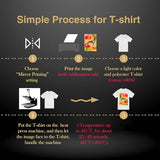 A-SUB Sublimation Paper 8.5x11 Inch 110 Sheets for Any Inkjet Printer which Match Sublimation Ink 125g A-SUB