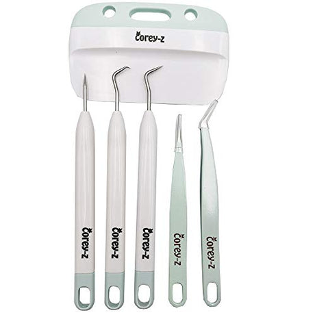 Craft Vinyl Weeding Kit,Precision Craft Vinyl Tools Set,Weeding Kits,for Cricut/Silhouette/Siser/Oracal 631 651 751 Vinyl corey-z