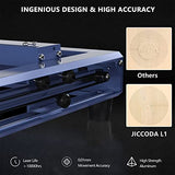 JICCODA L1 5W Laser Engraver Machine,60W DIY Laser Cutter and High Power Laser Engraving Machine for Wood and Metal, Paper, Acrylic,Fabric,Compressed JICCODA