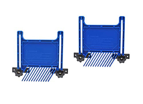 PRS3020 Featherboard Replacement for Kreg Compatible with Standard 3/8" x 3/4" T-slot and Miter Slot on Tablesaws, Router Tables, Band Saws,Blue, GreatUs