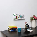 Cq acrylic Nail Polish Rack Wall Mount Shelf,2 Pack Acrylic Nail Polish Organizer Display 24 Bottles,15" Acrylic Floating Wall Ledge Shelf Kids Cq acrylic