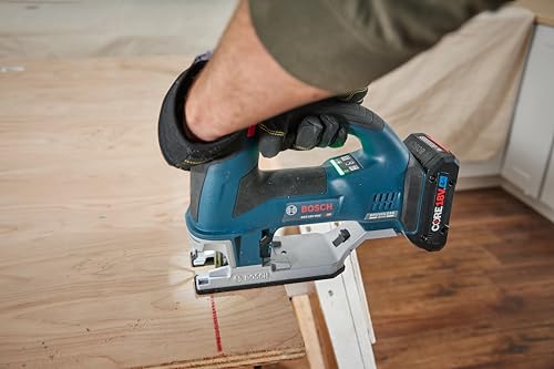 BOSCH GST18V-60CN 18V Brushless Connected Top-Handle Jig Saw (Bare Tool)