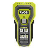 RYOBI Stud Finder with multiple LED's to indicate the full width of the stud. One-handed operation, ESF5002 Ryobi