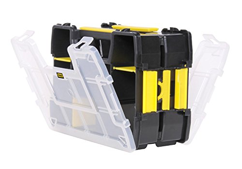 Stanley Sortmaster Lite Organizer 11.5" Lx2.5" Wx8.5" H Black Yellow Clear (2 Pack) STANLEY