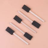 Artlicious Foam Brush Set - Pack of 50 Disposable, 1-inch Sponge Paint Brushes for Acrylic Painting, Staining, Varnishes & DIY Craft Projects - Art Artlicious