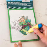 5 Multi-Color Aqua Brushes, Paint with Water Brush Set, Replacement Water Doodle Wow Pens by Kanga Toys for Drawing Books or Magic Mats, for Kids KangaToys