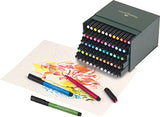 Faber Castell 60 Piece Pitt Artist Brush Pen Set Gift Box Faber-Castell