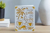 Cricut 2007254 Joy Insert Cards - DIY greeting card for Baby Shower, Birthday, and Wedding - Sensei Sampler, 12 ct, Small Cricut