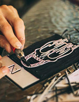 Bastex 5 in 1 Linoleum Cutter Tools. 5 Blade Set for Lino Cutting, Linograph Printmaking Stamp. Great Cutters for Rubber Stamps, DIY Carving, Blocks, Bastex