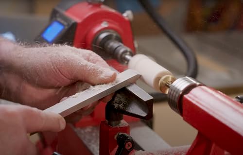 UF-SHARP 1 inch Skew Chisel, M2 Cryo High Speed Steel Wood Turning Tools with Beech Wood Handle UF-SHARP