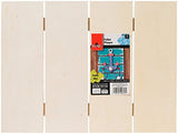 Plaid Pallet Plaque Wood Surface, 15.75&quot X 11.75&quot Plaid