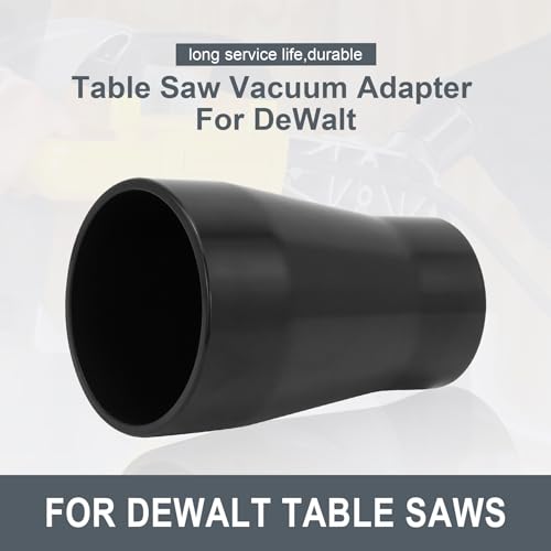 Thaekuns Table Saw Vacuum Adapter for DeWalt contractor saw and shop vac etc - WoodArtSupply