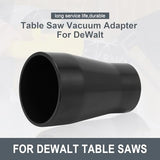 Thaekuns Table Saw Vacuum Adapter for DeWalt contractor saw and shop vac etc Thaekuns