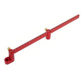JCFANTS Woodworking Compass Scriber Adjustable Scribing Circle Ruler Woodworking Scribing Gauge Woodworking Circle Drawing Tool (300mm) JCFANTS