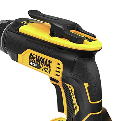 DEWALT 20V Max Drywall Screwgun, Tool Only (DCF630B) - WoodArtSupply