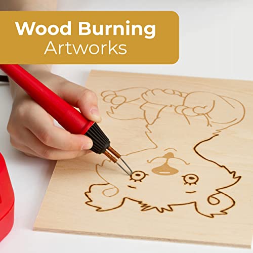 Calvana (12-Pack) 12”x8”x1/8” Balsa Sheets for Crafts - Perfect for Architectural Models Drawing Painting Wood Engraving Wood Burning Laser Scroll
