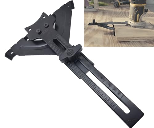 1pcs DNP618 Router Edge Guide for DEWALT Fixed Base Compact RouterMedium for Quickly Attached to Router Fixed Base deawater