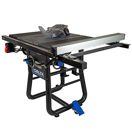 Delta 36-5000T2 Contractor Table Saw with 30" Rip Capacity and Steel Extension Wings Delta