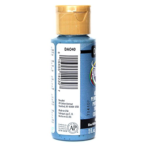 DecoArt Americana Acrylic Paint, 2-Ounce, Williamsburg Blue DecoArt
