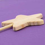 Factory Direct Craft Package of 6 Unfinished Wood Star Wands for Crafting, Creating and Embellishing Factory Direct Craft