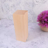 Artibetter Wood Carving Block Rectangular Wood Block Unfinished Wood Piece for DIY Crafts ARTIBETTER