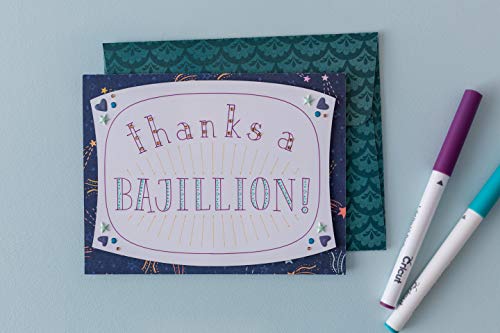 Cricut Ultimate Fine Point Pen Set, 0.4mm Fine Tip Pens to Write, Draw & Color, Create Personalized Cards & Invites, Use with Cricut Maker and