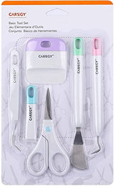 CAREGY Craft Vinyl Weeding Tools Set, Precision Craft Vinyl Tools Kit, Weeding Kits for Cricut/Silhouette/Siser/Oracal 631 651 751 Vinyl CAREGY