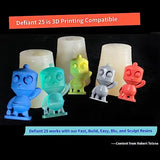 Siraya Tech Defiant 25 Platinum Silicone Mold Making DIY Kit, Food Safe, 25A Hardness, Ideal for 3D Printer UV Resin, Easy to Stop Curing Inhibition, Siraya Tech