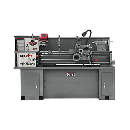 JET GHB-1340A, 13" x 40" Geared Head Bench Lathe, 2HP, 1Ph 230V (321357A) - WoodArtSupply