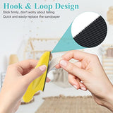 80+1P Mini Detail Sander Kit, AngleKai Micro Sander Set Detail Mini Sander for Small Projects, 8 Micro Detail Sander Paper Anglekai