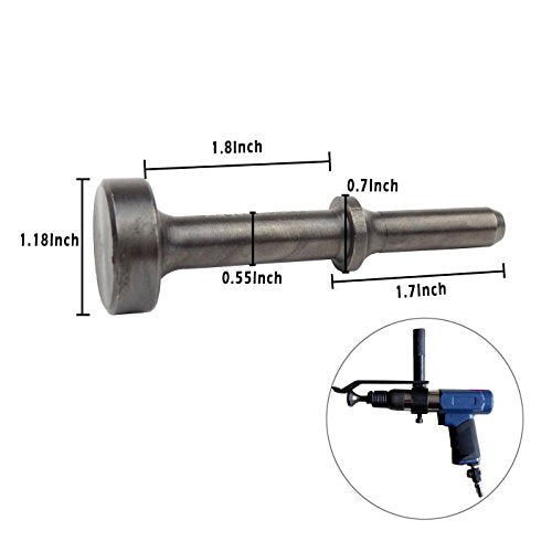 GreatBba 9 Piece Pneumatic Chisel Air Hammer Punch Chipping Bits Set GreatBba