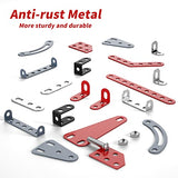 Lucky Doug Building Kit Model Car Set - 287 Pieces STEM Project Building Toys for Kids Ages 8-12, Assembly Technique Car Building Kits Red Vehicle Lucky Doug