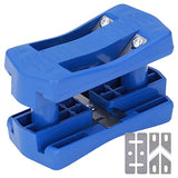 Edge Banding Trimmer Machine Kit, Edge Band Cutter Manual Trimming Woodworking Tool for Bend Melamine Board, Veneer, Plastic, PVC Hilitand