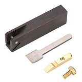 Mini Wood Planer, Ebony Woodworking Hand Plane, Mini DIY Cable Line Woodworking Plane Carpenter Wood Cutting Tool Yosoo