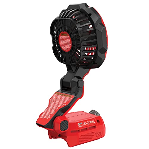 CRAFTSMAN V20 Cordless Personal Fan, Compact and Collapsible, Bare Tool Only (CMCE010B) - WoodArtSupply