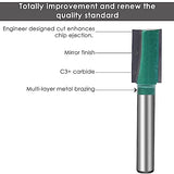 KOWOOD Pro Router Bits Sets of 12Z Pieces 1/4 Inch Shank, Professional Woodworking Tools (12Z 1/4 Shank) KOWOOD