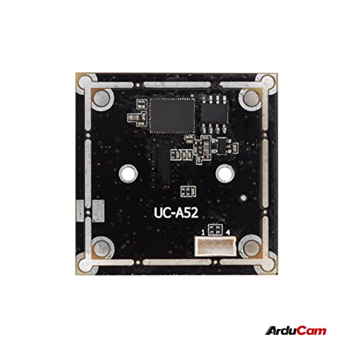 Arducam 8MP IMX179 USB Camera Module, Wide Angle Lightburn Camera with 115°(H) M12 Lens, Single Microphone for Windows, Linux, Android, and Mac OS Arducam