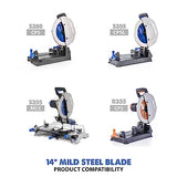 Evolution Power Tools 14BLADEST Steel Cutting Saw Blade, 14-Inch x 66-Tooth , Blue Evolution