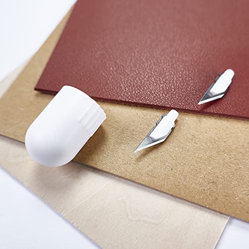 Likart 2 Pcs Knife Replacement Blades for Maker 3/Maker,Likart Knife Blade Perfect for Wood, Leather, Chipboard and More, Blade Tip Only LIKART
