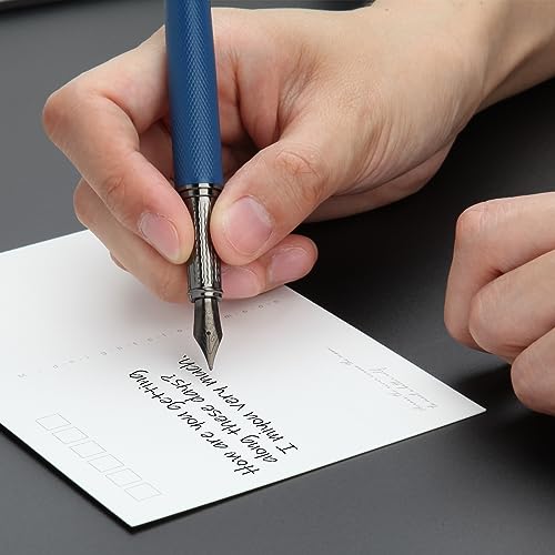 BOCIYER Luxury Fountain Pen Set,Ink Pen for Smooth Writing,Medium Nib,Includes 10 Ink Cartridges&Ink Converter,Best Pen Gift Case for Men & BOCIYER