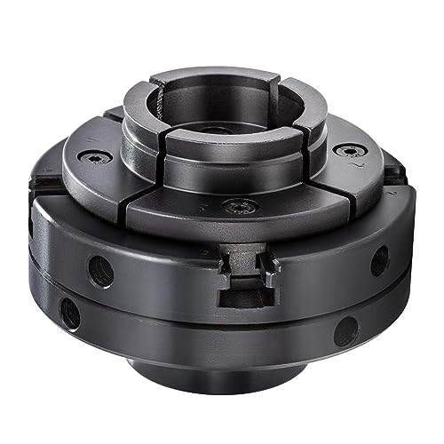 CXRCY 4Inch Lathe Chuck for Woodworking, 4-Jaw Self-Centering Wood Lathe Chuck Set with 1"x8TPI Thread CXRCY