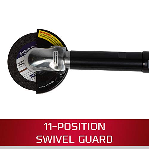 JET 4-Inch Pneumatic Extended Cut-Off Tool, 14000 RPM (JAT-483) Jet