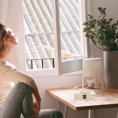 VILLCASE Unfinished Wood Box with Lid, Wood Brooch Jewelry Display Showcase Desktop Badge Earrings Bracelet Holder Necklace Container Rings Organizer VILLCASE