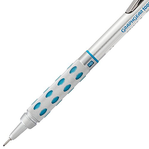 Pentel Graph Gear 1000 Automatic Drafting Pencil, 0.7mm Lead Size, Blue Barrel, 1 Each (PG1017C) Pentel