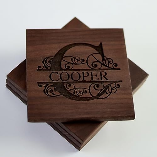 Personalized Wood Engraved Cutting Board, Perfect Gift for Weddings, Anniversaries, and Housewarmings-Choose From Walnut, Maple, or Cherry. Handmade Modern Made Designs