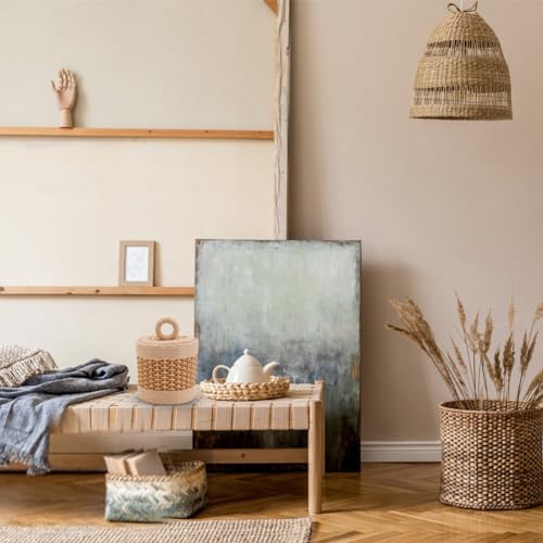 FREEBLOSS Macrame Basket Kit DIY Macrame Kit for Beginners Video Tutorials Basket Weaving Craft Adults Macrame Craft Kit for Gift FREEBLOSS