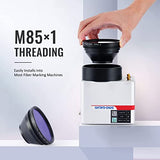 OMTech F Theta Lens for Fiber Laser Engravers, 150x150mm Replacement Optical Scanning Lens for 1064nm Fiber Cutter Marking Engraving Machines, Laser OMTech