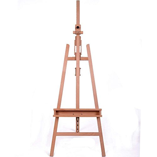 Mont Marte Floor Easel w/Tilt Beech Wood - WoodArtSupply